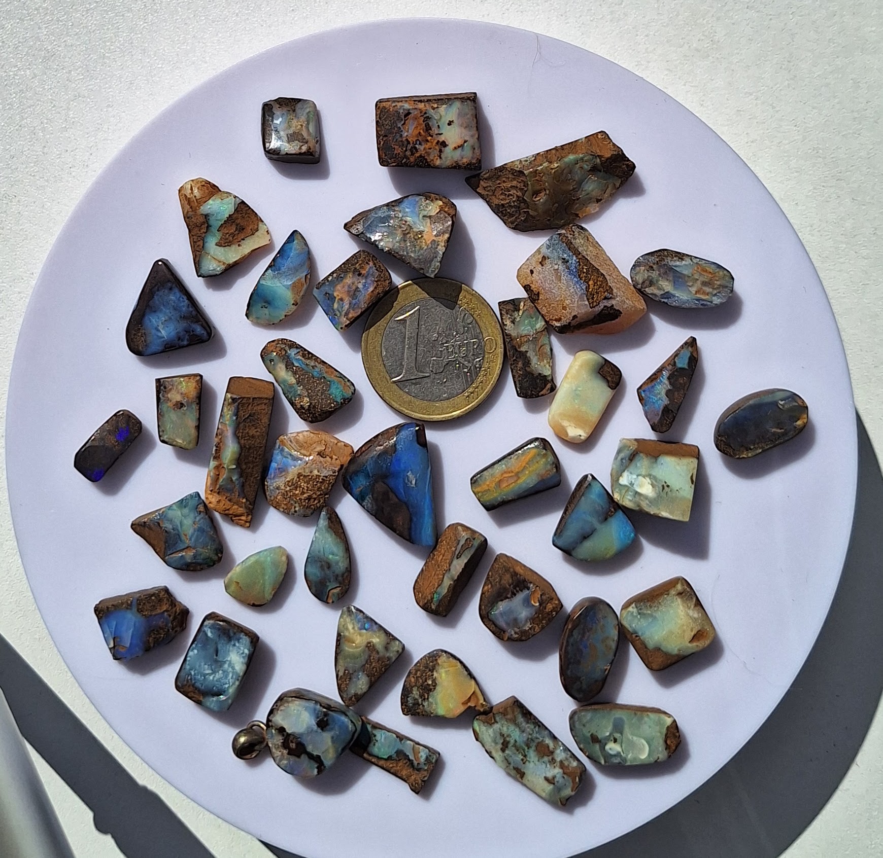 Boulderopal, Rohsteine Lot 2
