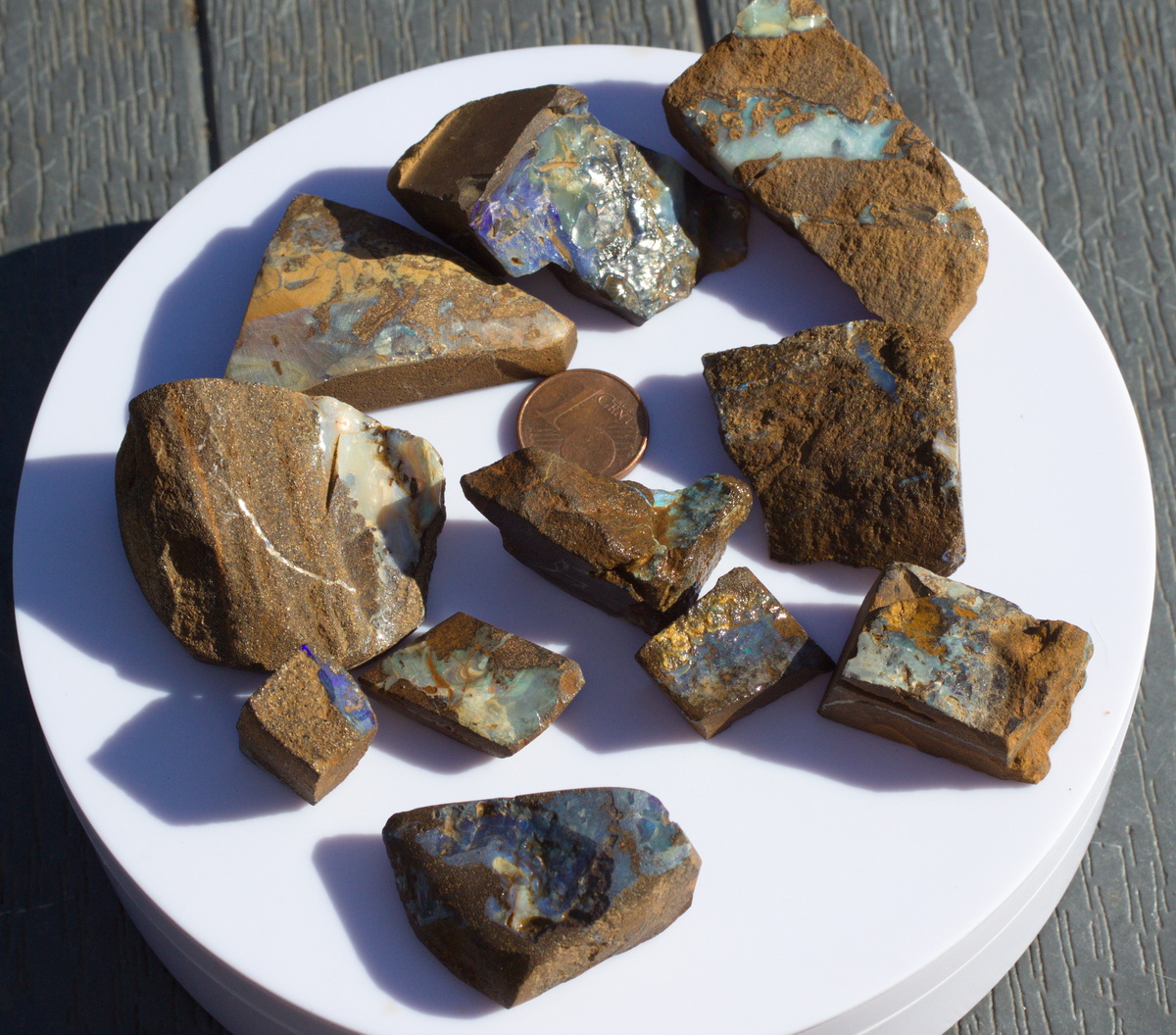 Boulderopal, Rohsteine Lot 1